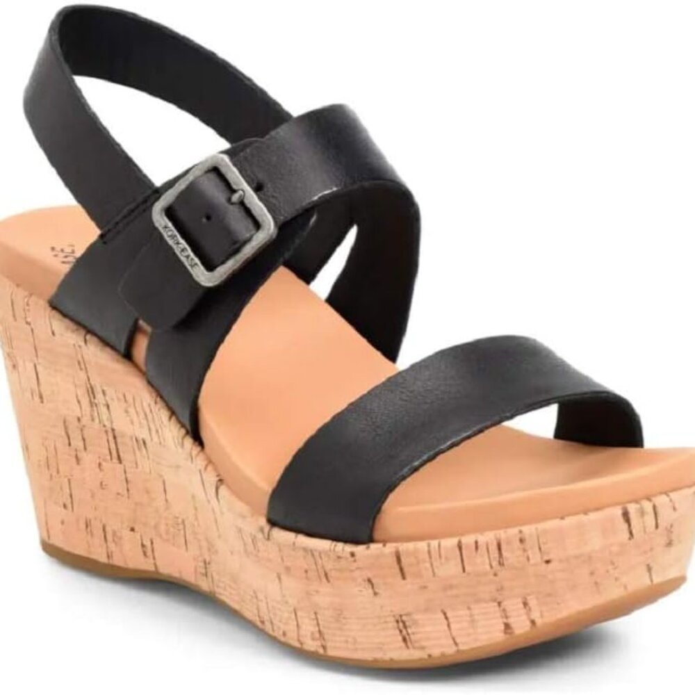 Kork-Ease Aimeho Leather Wedge Sandal